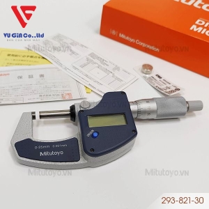 Mitutoyo 293-821-30 external digital micrometer (0 - 25 mm)