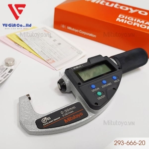 Mitutoyo 293-666-20 external digital micrometer (0 - 30mm)