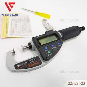 Electronic Micrometer Mitutoyo 227-221-20 (0 - 15mm)
