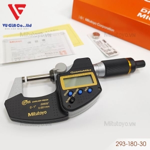 Mitutoyo 293-180-30 external digital micrometer (0 - 25mm/1