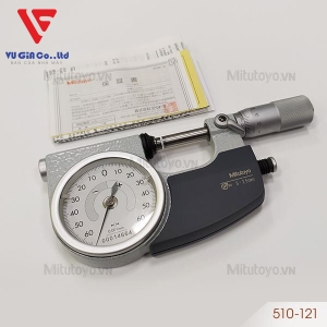 Mitutoyo 510-121 external micrometer (0 - 25mm)