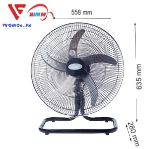 KHDB Floor Fan - 2050 (BLACK)