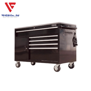 CSPS tool cabinet 132cm - 05 black drawers