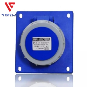 3-pin 63A watertight recessed socket BEK-4332