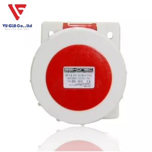 4-pin 125A watertight recessed socket BEK-4442