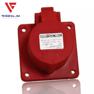4-pin 16A non-watertight female socket BEK-314