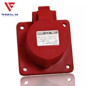 4-pin 16A non-watertight female socket BEK-414