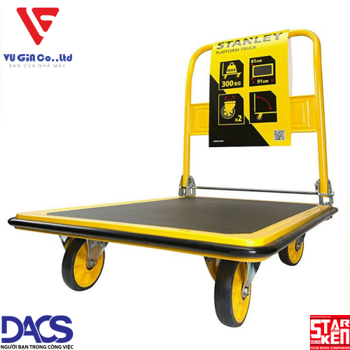 Stanley PC528 4-wheel trolley – Load capacity 300kg.