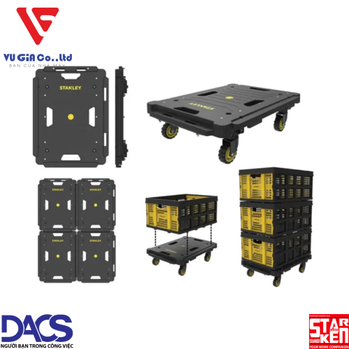 Stanley SXWTD-PC531 4-wheel trolley – Load capacity 137kg