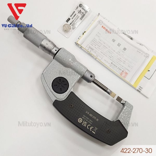 Mitutoyo 422-270-30 external digital micrometer (0-25mm)