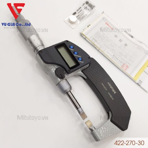 Mitutoyo 422-270-30 external digital micrometer (0-25mm)
