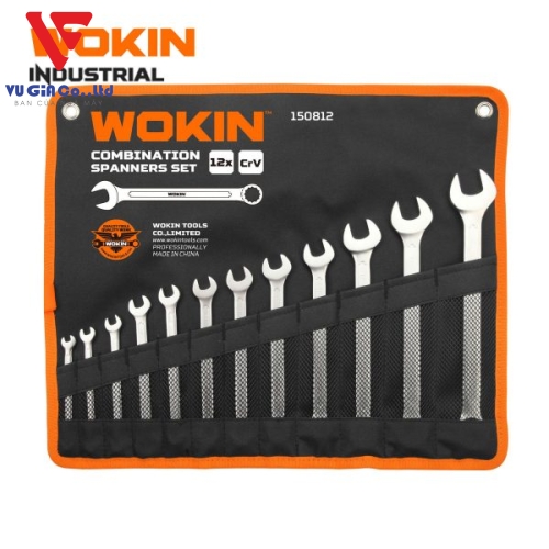 Wokin 150812 INDUSTRIAL 6-22mm mouth wrench set