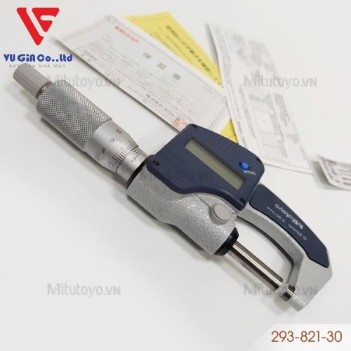 Mitutoyo 293-821-30 external digital micrometer (0 - 25 mm)