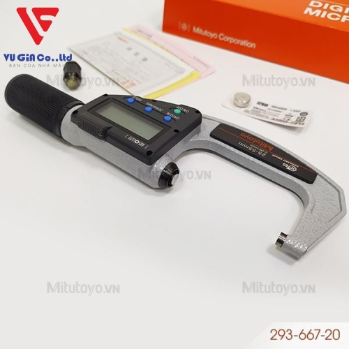 Electronic micrometer external measurement Mitutoyo 293-667-20 (25-55mm)