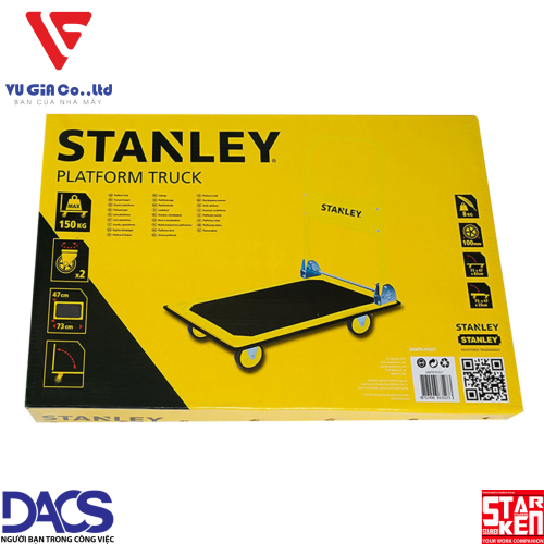 Stanley PC527 4-wheel trolley – Load capacity 150kg.