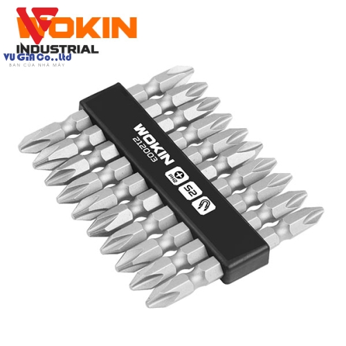 PH2x65mm INDUSTRIAL Screwdriver 10pcs/set Wokin 212003