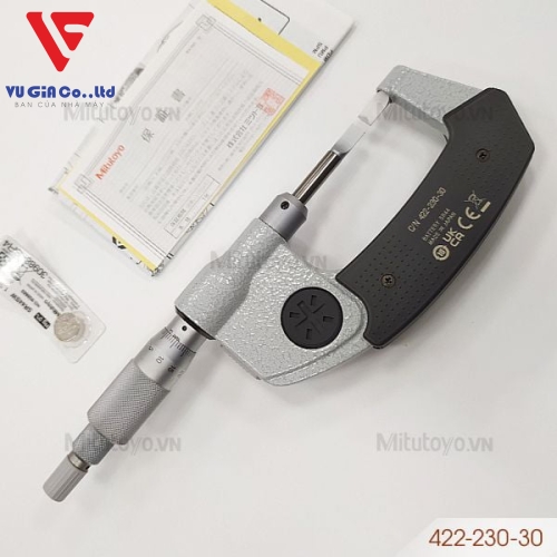 Mitutoyo 422-230-30 external digital micrometer (0-25mm)