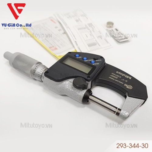 Electronic micrometer for external measurement Mitutoyo 293-344-30 (0-25mm/0-1