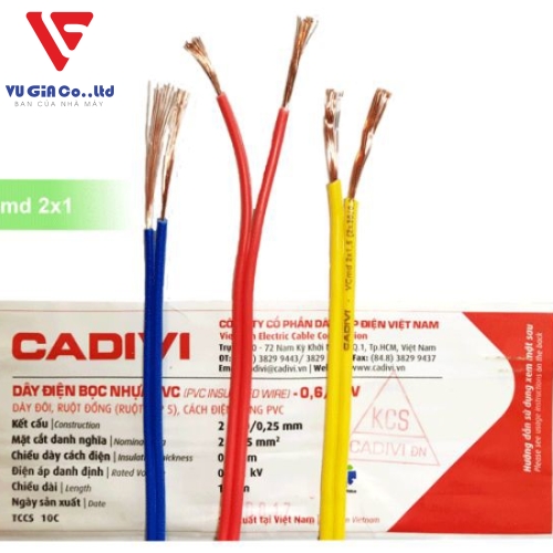 CADIVI Vcmd soft double wire Specification: 1 Meter