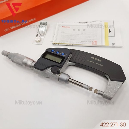 Electronic micrometer for external measurement Mitutoyo 422-271-30 (0-25mm)