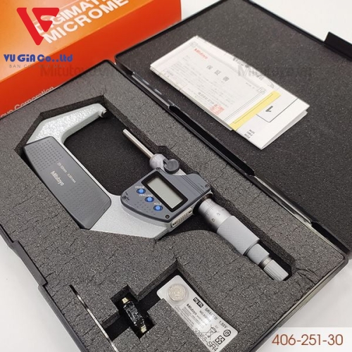 Mitutoyo external digital micrometer 406-251-30 (25 - 50mm)