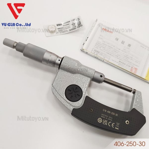 Mitutoyo external micrometer 406-250-30 (0 - 25mm)