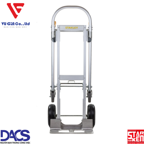 Stanley MT515 2-wheel convertible trolley - Load capacity 150kg (2 wheels) - 250kg (4 wheels).
