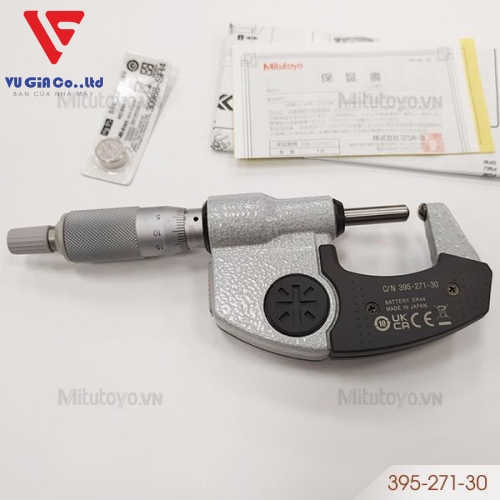 Mitutoyo 395-271-30 external digital micrometer (0 - 25mm)