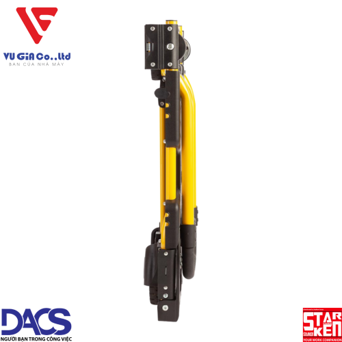 Stanley FT585 2-wheel convertible trolley - Load capacity 70kg (2 wheels) - 137kg (4 wheels).