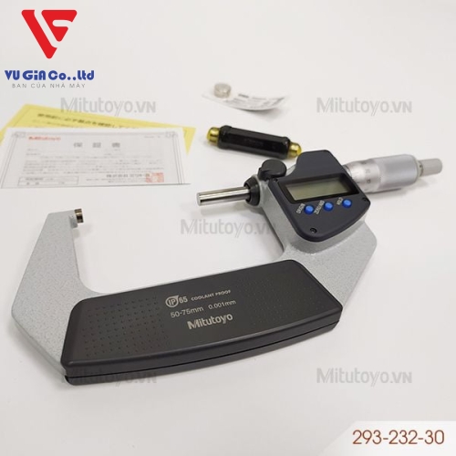 Electronic micrometer external measurement Mitutoyo 293-232-30 (50 - 75mm)