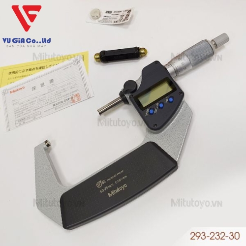 Electronic micrometer external measurement Mitutoyo 293-232-30 (50 - 75mm)