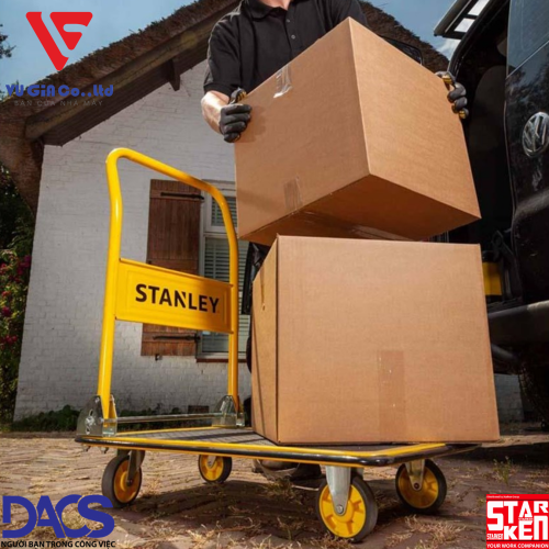 Stanley PC527 4-wheel trolley – Load capacity 150kg.