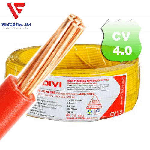 CADIVI CV 7-Strand Single Wire Specification: 1 Roll/ 100 Meters (Retail by meter)
