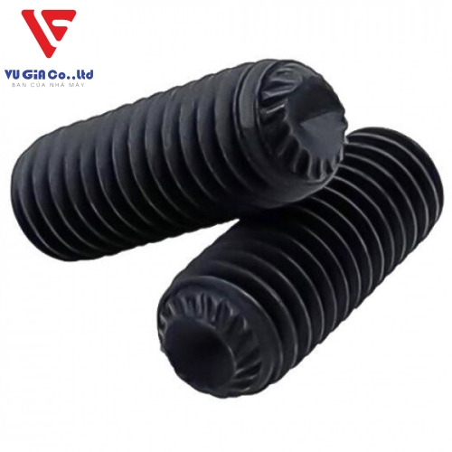 Socket set screws cup point