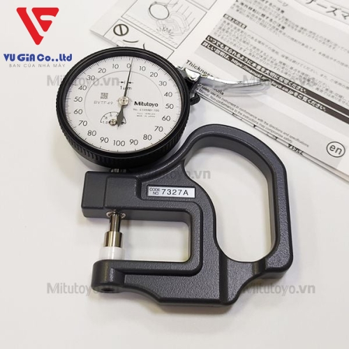 Mitutoyo 7327A Thickness Gauge (0-1mm)