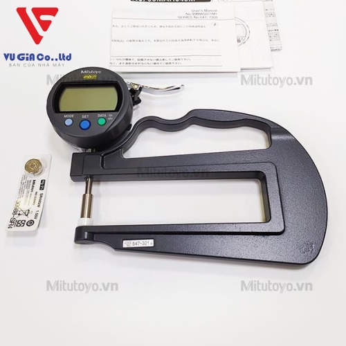 Mitutoyo 547-321 Electronic Thickness Gauge (0-10mm)