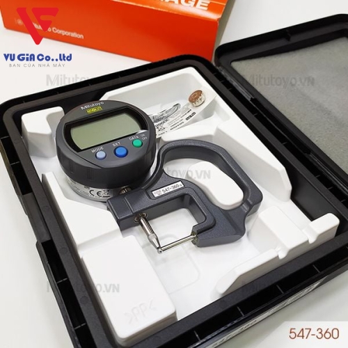 Mitutoyo 547-360 Electronic Thickness Gauge (0-10mm)