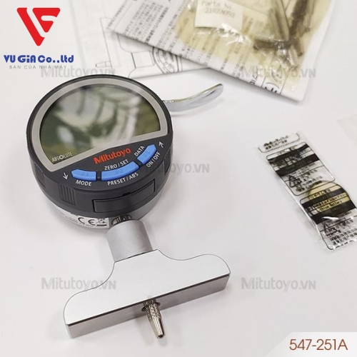 Đồng hồ đo độ sâu điện tử Mitutoyo 547-251A (0-200mm)