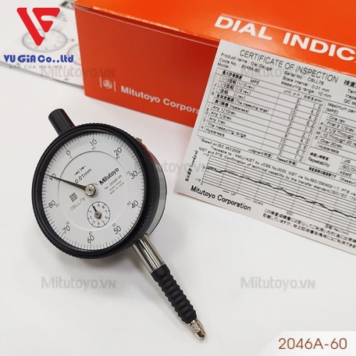 Mitutoyo 2046A-60 mechanical odometer (0-10mm)