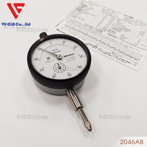 Mitutoyo 2046AB mechanical odometer (0-10mm)