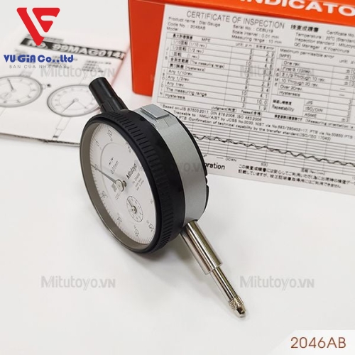 Mitutoyo 2046AB mechanical odometer (0-10mm)