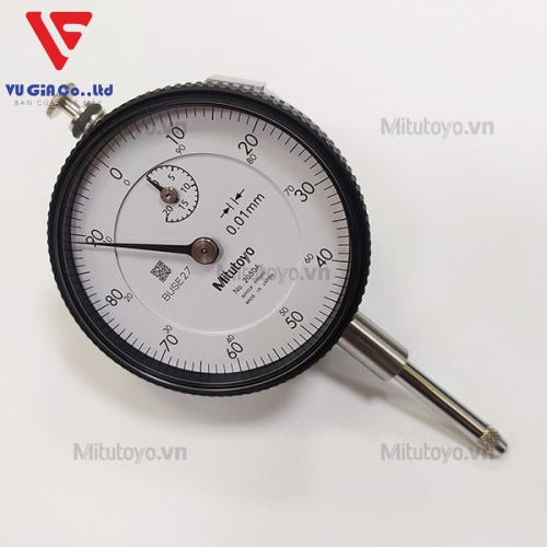 Mitutoyo 2050A Mechanical Dial (0-20mm / Lug Back)