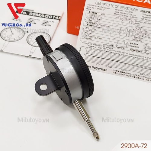 Mitutoyo 2900A-72 mechanical odometer (0-0.08mm)