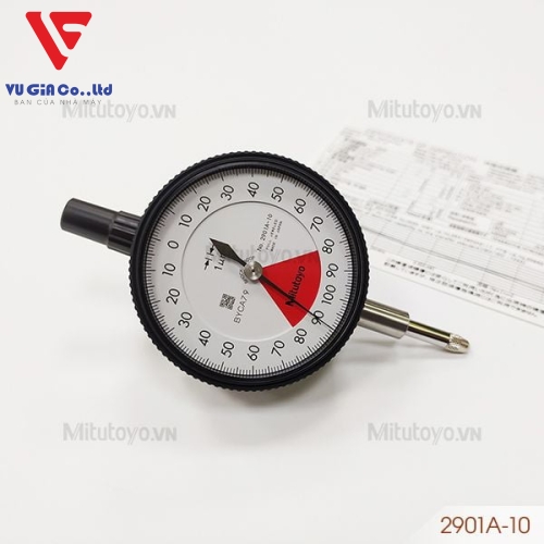 Mitutoyo 2901A-10 mechanical odometer (0-0.16mm)