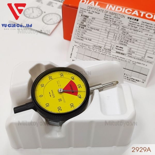 Mitutoyo 2929A mechanical gauge (0-0.8mm)