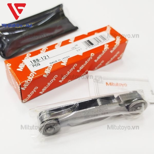 Mitutoyo 18-blade thread gauge (0.4-7mm)