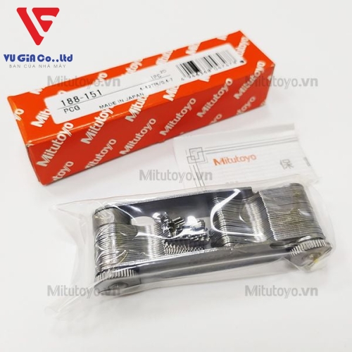 Mitutoyo 51-blade thread gauge 188-151 (0.4-7mm)
