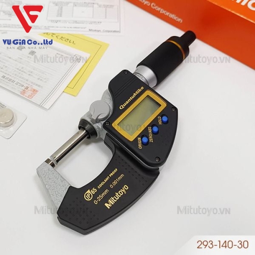 Electronic micrometer external measurement Mitutoyo 293-140-30 (0 - 25mm)