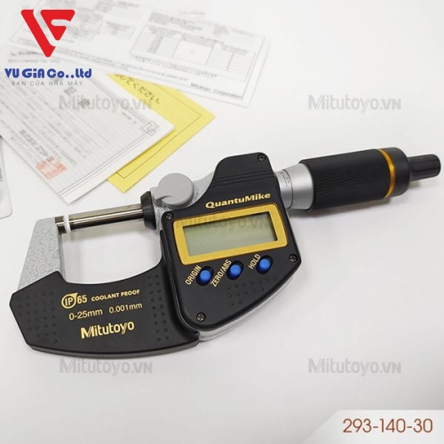 Electronic micrometer external measurement Mitutoyo 293-140-30 (0 - 25mm)