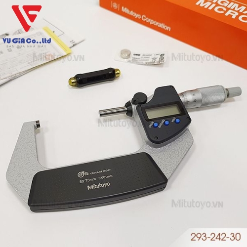 Mitutoyo 293-242-30 (50 - 75mm) external electronic micrometer